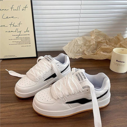 Baskets urbaines à lacets style streetwear